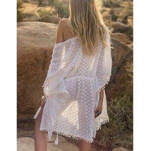 NWT Songbird Lace Cotton Cover-Up
